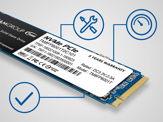 Team Group M.2 NVME , 512 GB - 1 TB