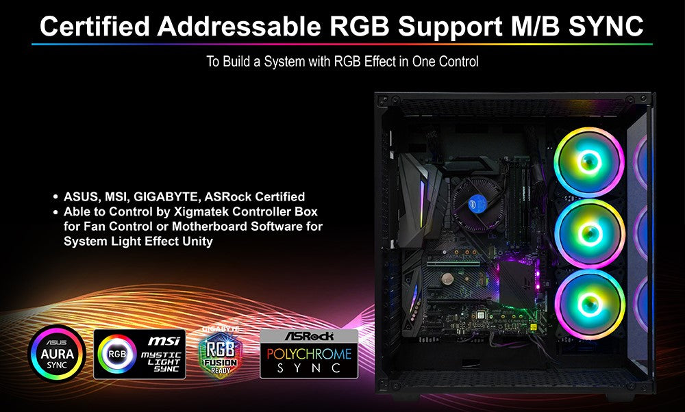 Xigmatek Galaxy II ARGB Fan Series