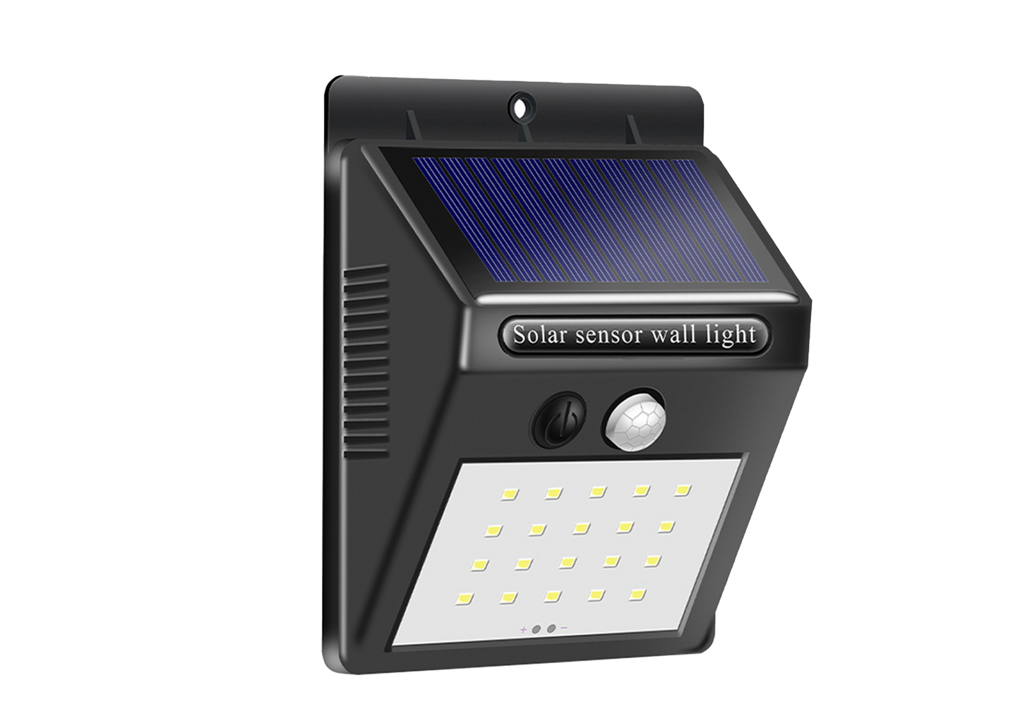 Solar sensor wall light