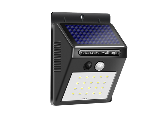 Solar sensor wall light