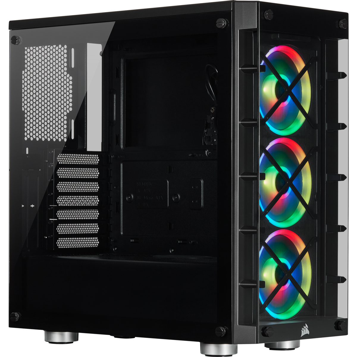 iCUE 465X RGB Mid-Tower ATX Smart Case — Black