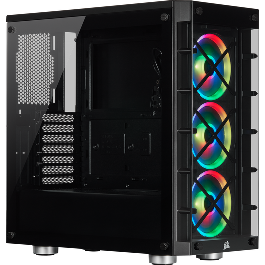 iCUE 465X RGB Mid-Tower ATX Smart Case — Black