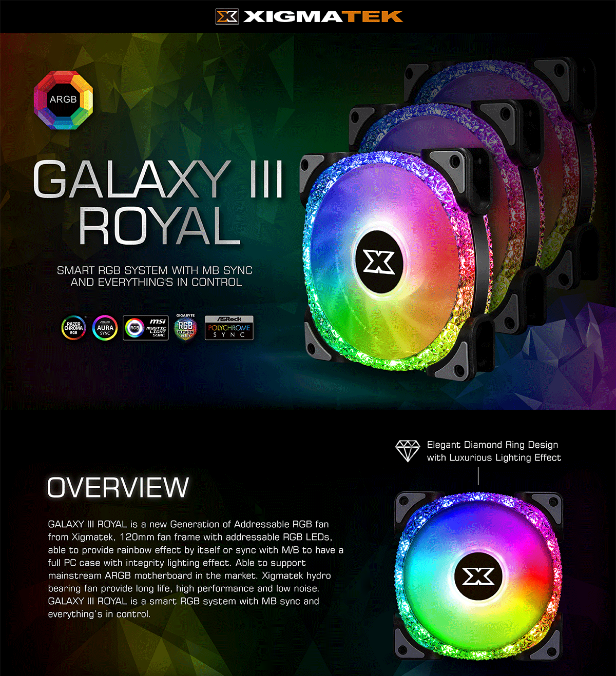 Xigmatek Galaxy III Royal