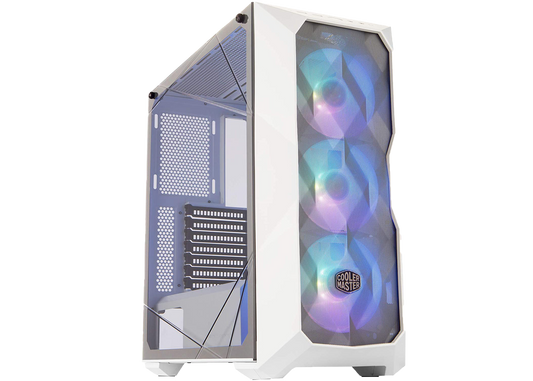 Cooler Master MasterBox TD500 Mesh White Airflow
