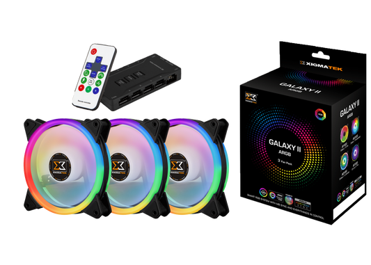Xigmatek Galaxy II ARGB Fan Series
